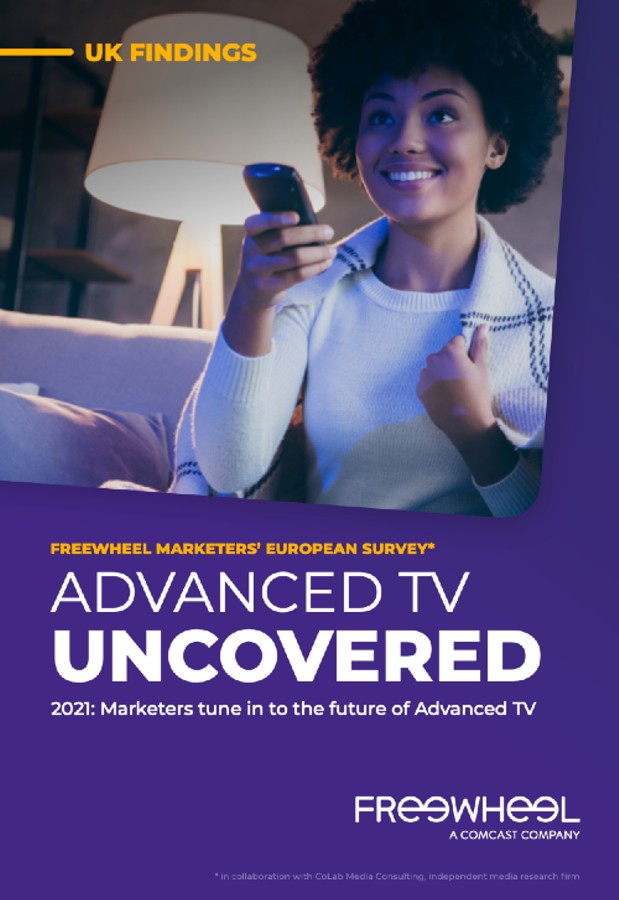 Advanced TV spend survey UK findings - Freewheel - mediashotz
