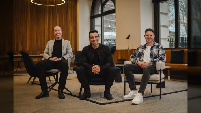 Dexerto-LtoR-Chris Marsh, COO & co-Founder, Joshua Nino, CEO & co-Founder and Luke Bristow, President