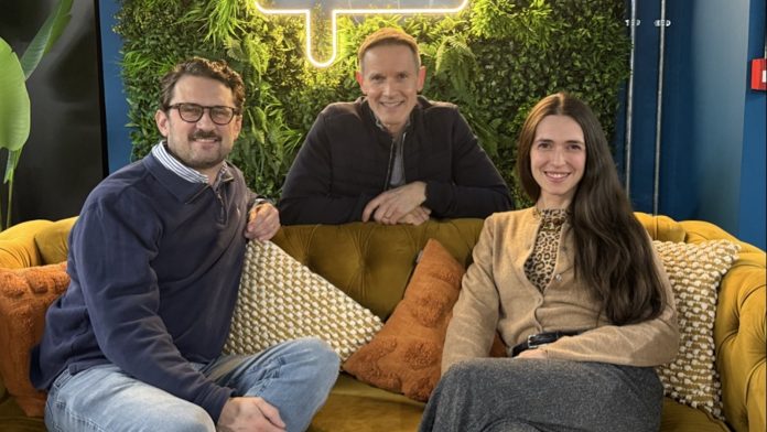 Greenpark: left to right: Paul Donohue, Chris Pearce, Giulia Mazzei Greenpark: left to right: Paul Donohue, Chris Pearce, Giulia Mazzei